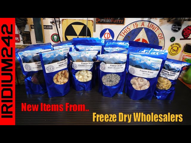 Status Update And New Items From Freeze Dry Wholesalers!