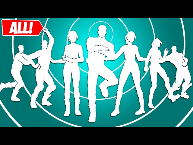 All Fortnite Icon Series Dances & Emotes | Chapter 1-5