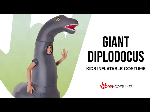 Giant Diplodocus Inflatable Costume
