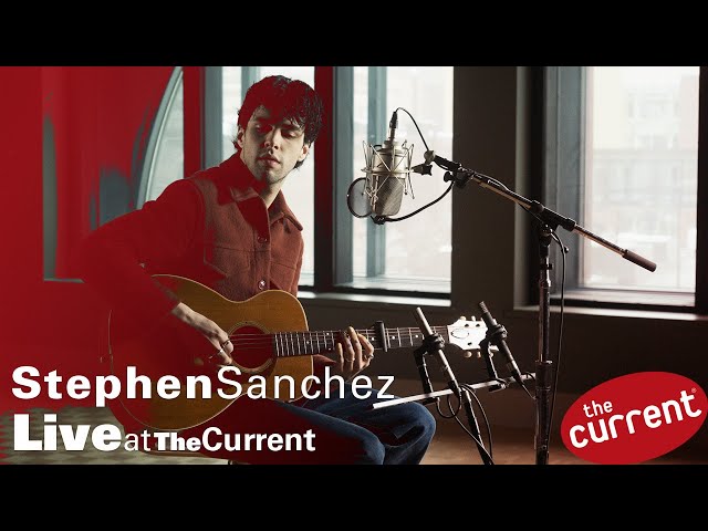 Stephen Sanchez – two-song performance (live for The Current)