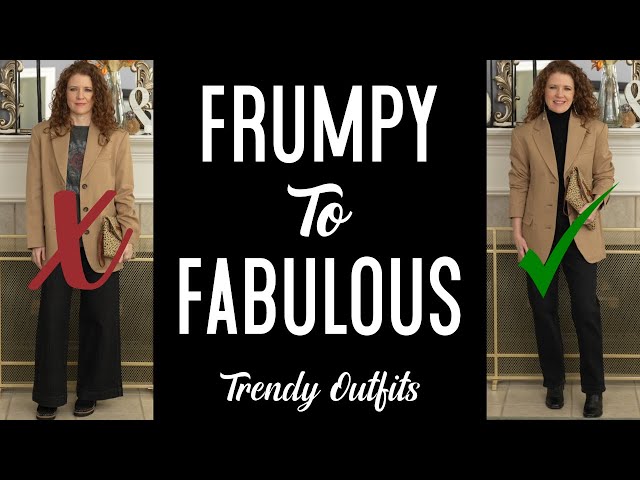 5 Trendy Outfits Taken From Frumpy To Fabulous  For This Fall & Winter / Fall Trends