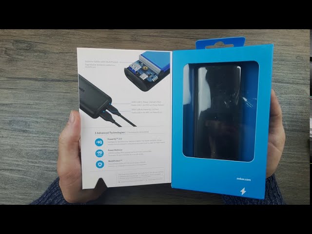 Anker PowerCore 10000 PD unboxing