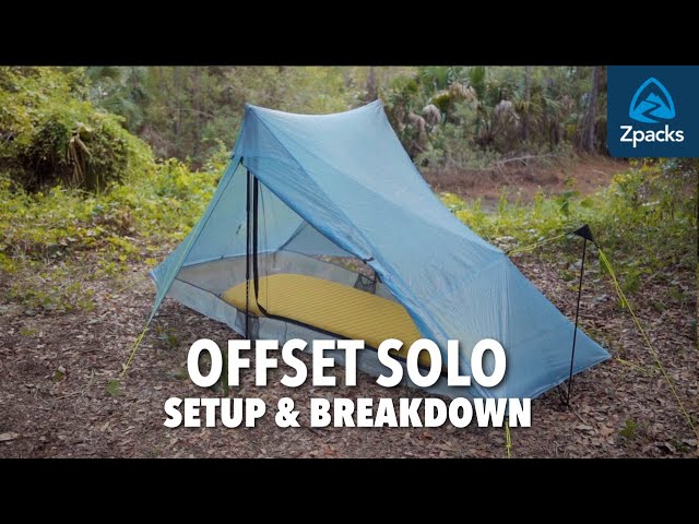 Zpacks Offset Solo | Set Up & Break Down
