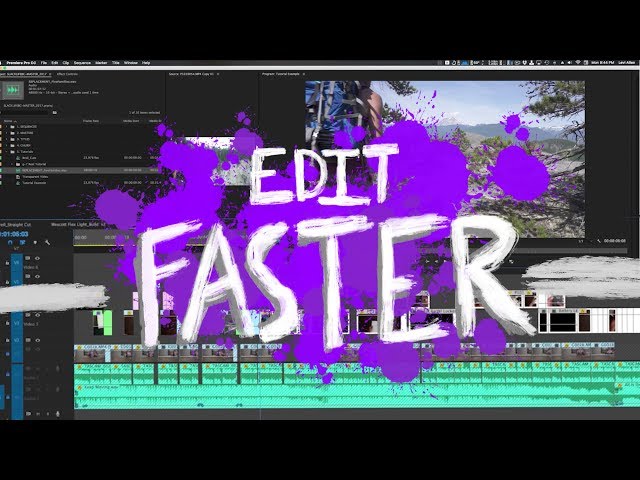How to Edit Faster with this Dead Simple Trick in Premiere Pro (double your editing speed)