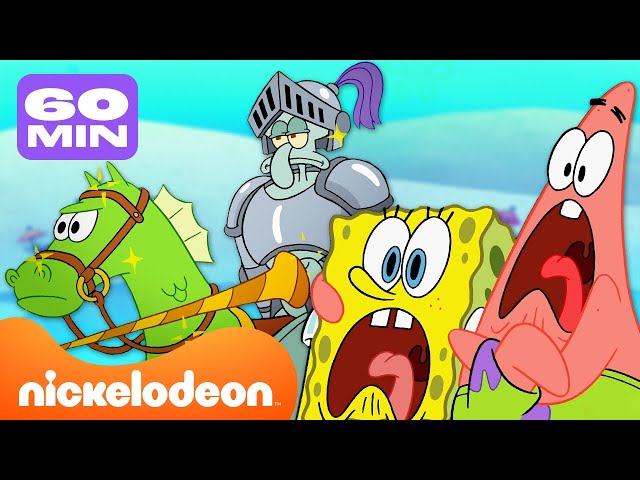 SpongeBob | 60+ MINUTEN der witzigsten Momente aus den NEUEN SpongeBob-Folgen! | Nickelodeon