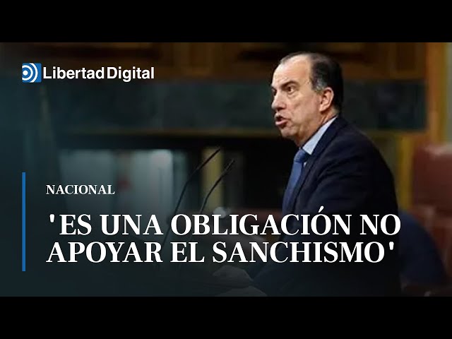 Magistral García Adanero: "Es una obligación no apoyar el sanchismo"