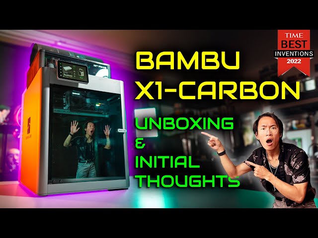 Is It REALLY Plug & Play? - Unboxing the Bambu X1-Carbon