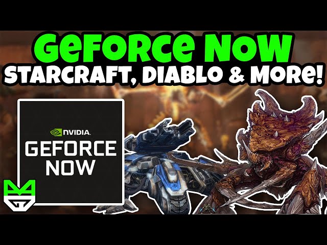 StarCraft, Diablo 2, AV1 Update And More! | GeForce Now | Cloud Gaming News