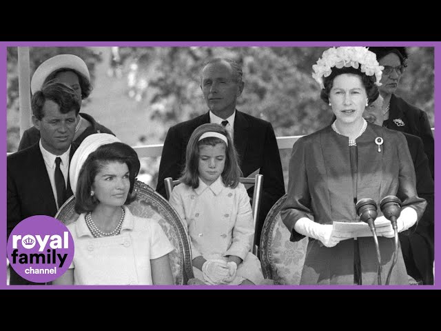 On This Day: 14 May 1965  - The Queen Unveils JFK Memorial in Surrey