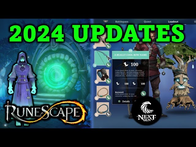 RS3 Upcoming Updates in 2024