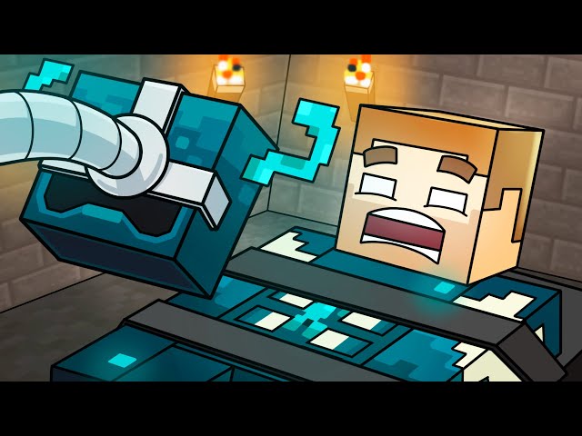 The ORIGIN of Minecraft's WARDEN! (Cartoon Animation)