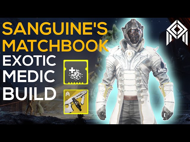 Sanguine Alchemy is GOOD now? - Ultimate Exotic Healing Armour - Fireteam Medic Build - Destiny 2