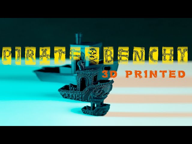 Pirate Benchy 3D Printed #shorts