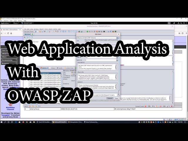 Web Application Analysis: OWASP ZAP