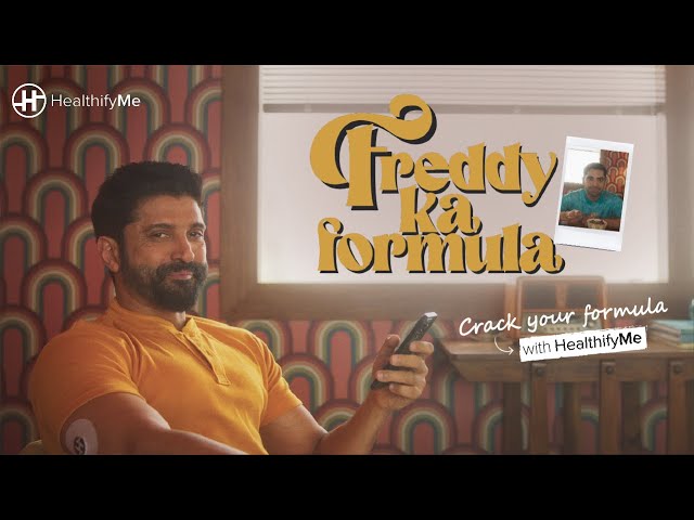 Watch How Freddy Cracked His Fitness Formula with HealthifyMe | Crack Your Formula with HealthifyMe