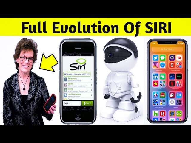 Evolution of SIRI 2005 - 2020 | History of Siri, Documentary video
