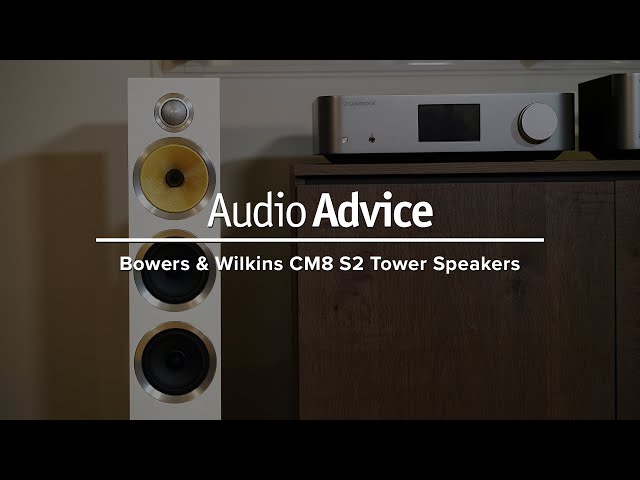 Bowers & Wilkins CM8 S2 Tower Speaker Review! SOUNDS AMAZING!