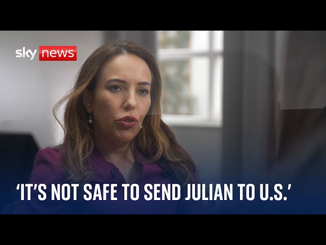Stella Assange: 'It's not safe to send Julian to the United States'