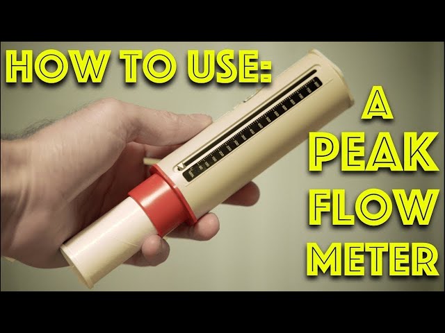 Peak Expiratory Flow Meter Use - How to Measure PEFR in Asthma - Clinical Skills - Dr Gill