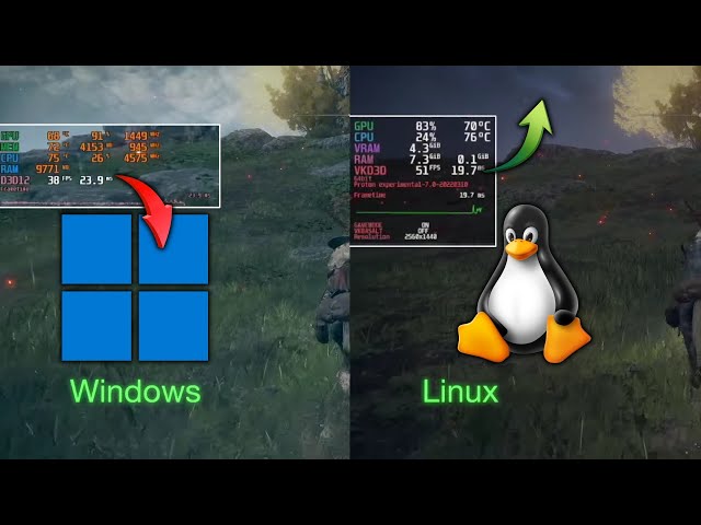 Linux gaming is better than Windows sometimes