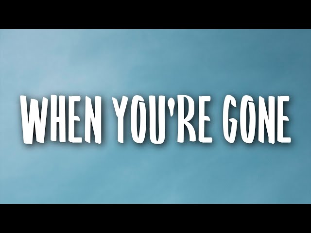 Shawn Mendes - When You're Gone (Lyrics)