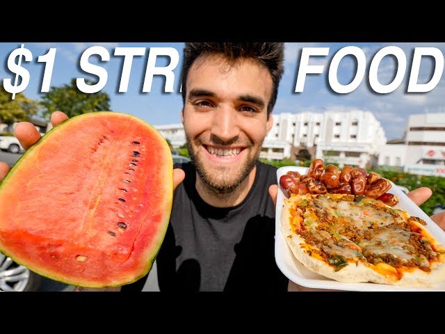 The INCREDIBLE $1 STREET FOOD CHALLENGE in MUSCAT, OMAN!