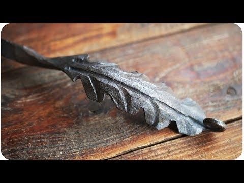Forging Acanthus Leaves