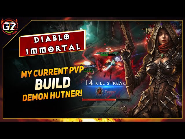 Support/Attack PvP | My Current Build - Demon Hunter | Diablo Immortal