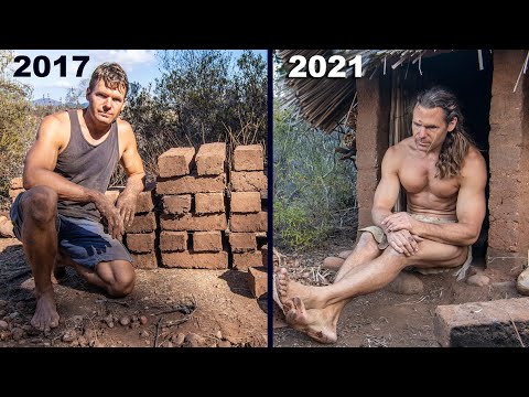 Three Years of Primitive Skills at the Hut (The last video)