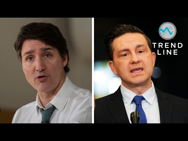 Nanos polls: Poilievre's ahead but Trudeau's closing the gap | TREND LINE