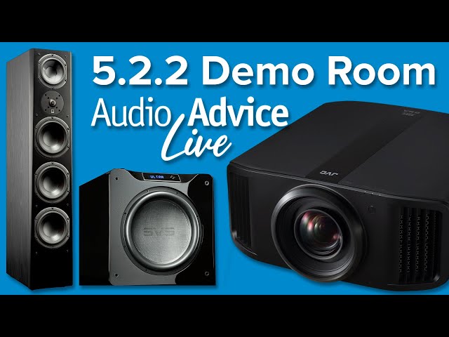 5.2.2 Dolby Atmos SVS Prime Pinnacle and JVC NZ9 Home Theater at Audio Advice Live