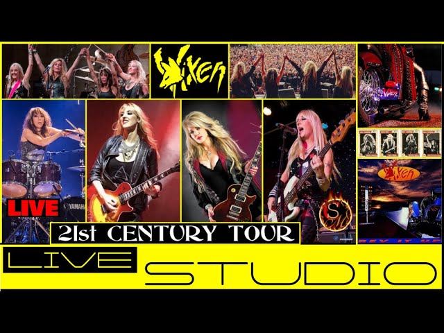 VIXEN - 21st CENTURY TOUR - (Live studio) - HD1080P