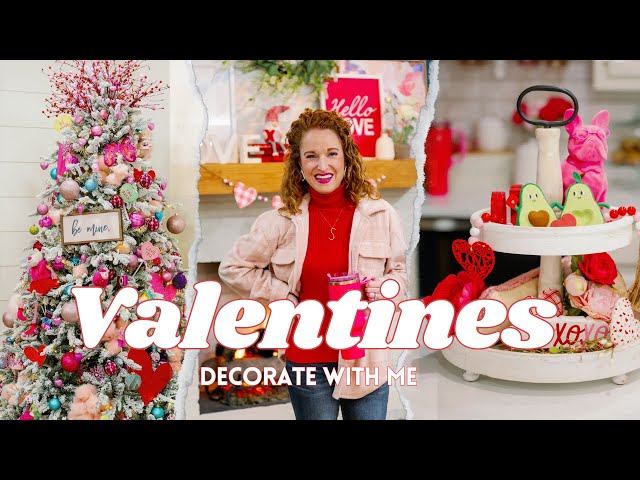 Valentines Decorate with Me 2024 + Clean Up Chat | Happy Valentines!