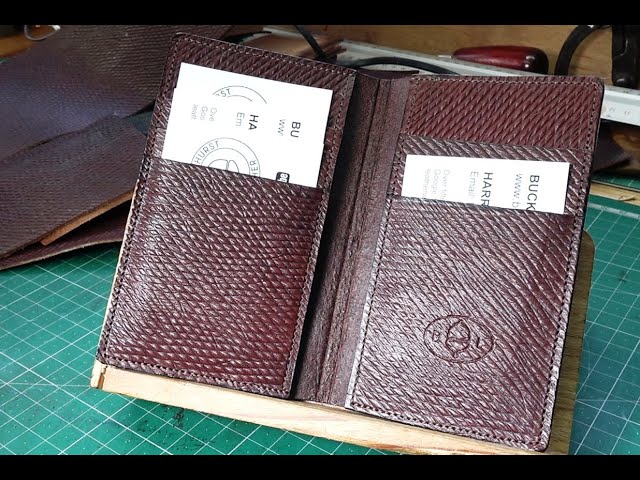 Leather Craft Wallet Design and Leather Selection