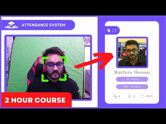 Face Recognition with Real Time Database | 2 Hour Course | Computer Vision