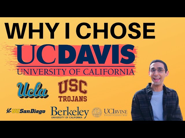 Why I Chose UC DAVIS Over other UCs! - Gauruv Virk