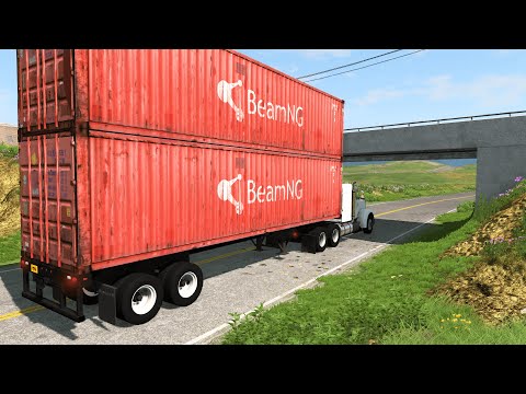 Trucks vs Bridges – BeamNG.Drive