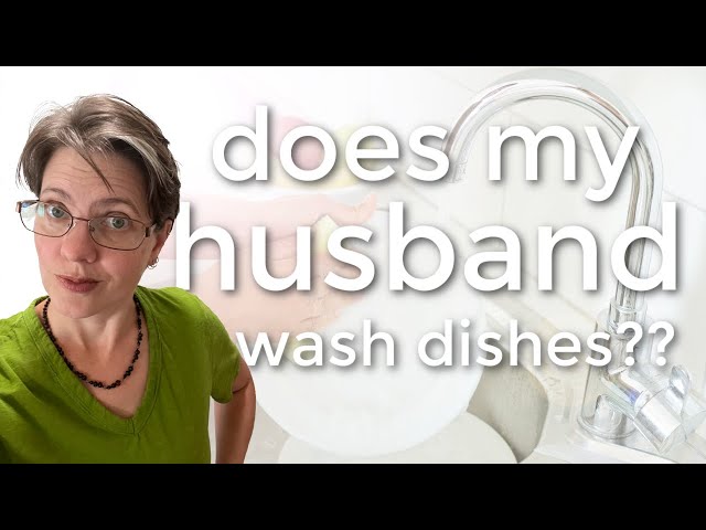 Does my husband wash dishes? // PLUS EXCITING ANNOUNCEMENT!