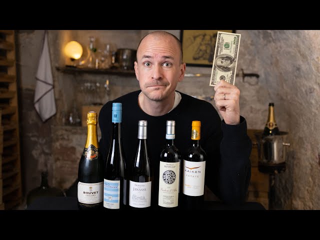 FIVE wines 100 DOLLARS - On the HUNT for Value Wines