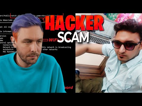 Scammers trying to catch a hacker