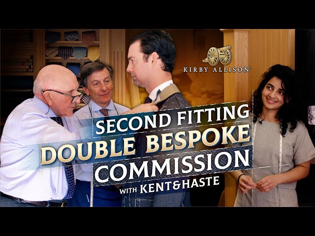 Second Fitting For My Double Bespoke Commission | John Kent & Terry Haste