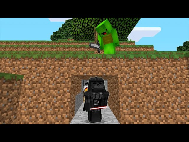 Star Wars Speedrunner VS Hunter in Minecraft