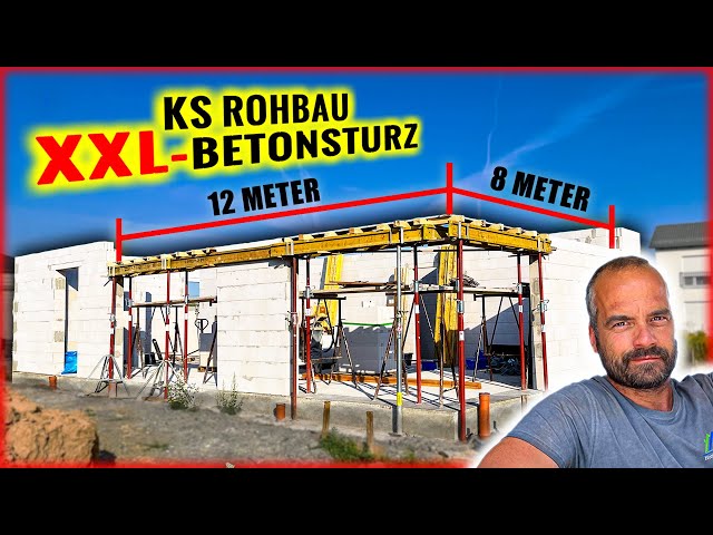 20 METER BETONSTURZ - Welche Aufgaben hat die Bewehrung? | KS ROHBAU #05 | Home Build Solution