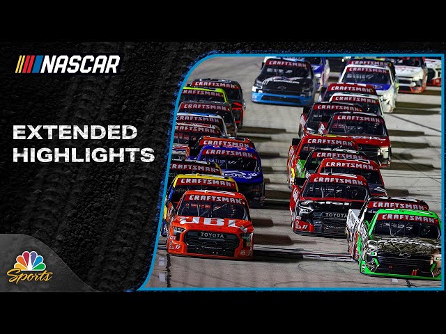 NASCAR Truck Series EXTENDED HIGHLIGHTS: SpeedyCash.com 250 | 4/12/24 | Motorsports on NBC