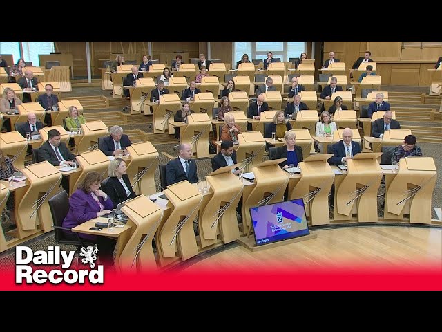 Confidence vote against Scottish Government is debated in Holyrood