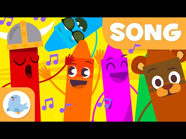COLORS SONG for Kids 🎨 Educational Video to Learn the Colors 🌈