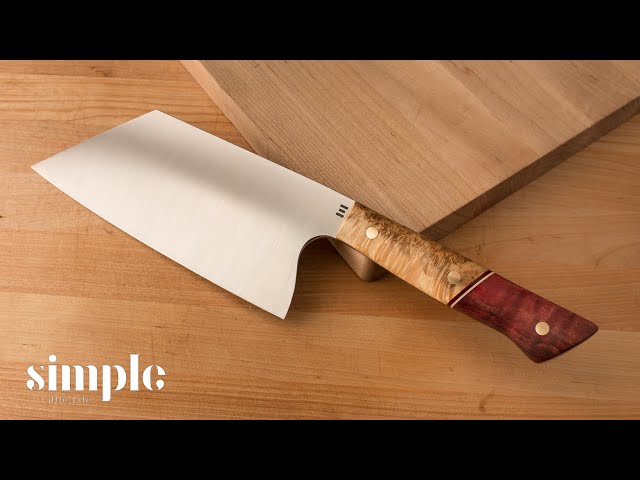 How to make a Knife -  A Kitchen Cleaver
