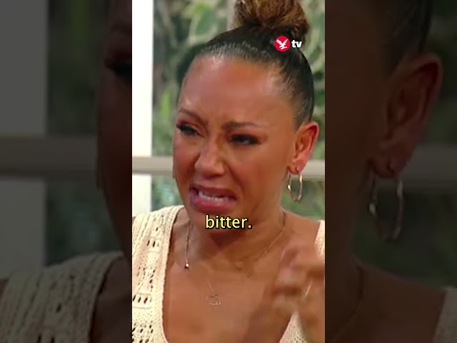 Mel B spits out food and claims it is 'horrible' #news #shorts #food