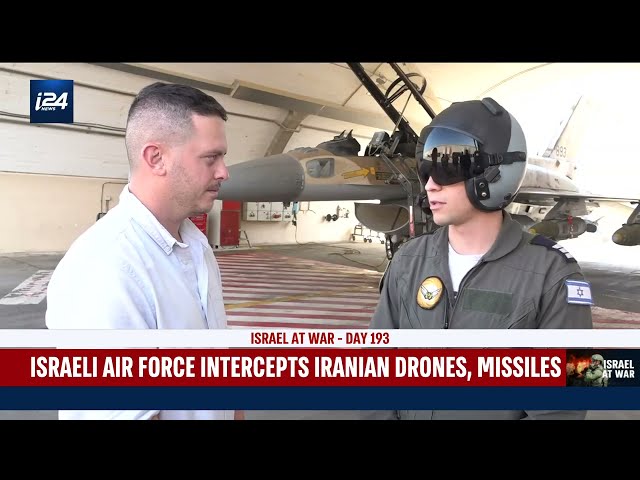 Israeli fighter pilot recounts incredible mission to thwart Iranian attack