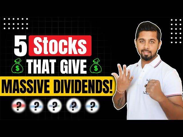 Best Dividend Stocks to buy in falling market | Stocks with high dividend yield!